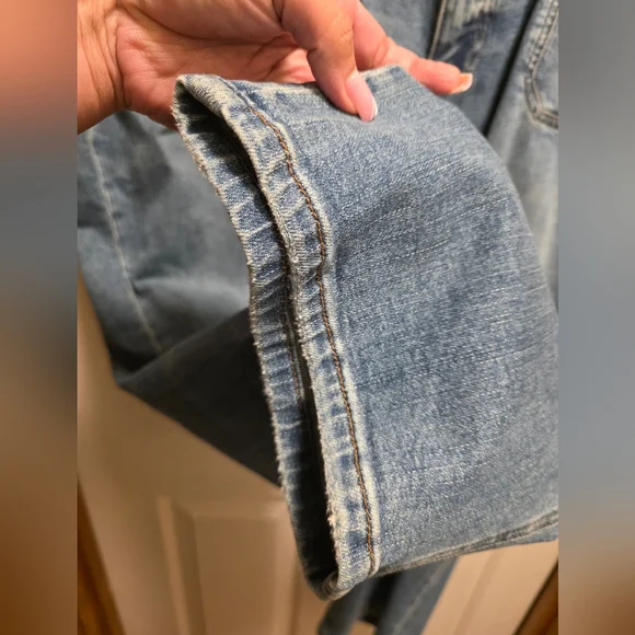 Kut from the Kloth Light Blue Cropped Jeans Size 22W New Without Tags - Picture 5 of 9